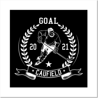 Goal Caufield Funny Hockey Posters and Art